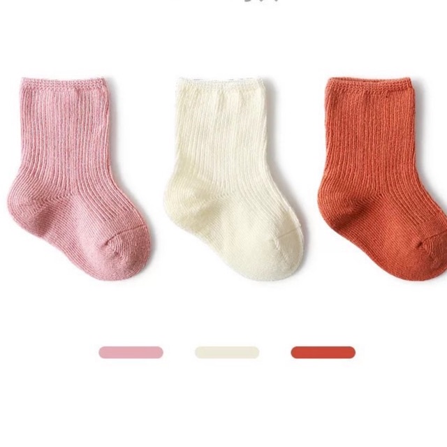 Set tất xuất Hàn cao cấp cho bé  chất mềm co giãn