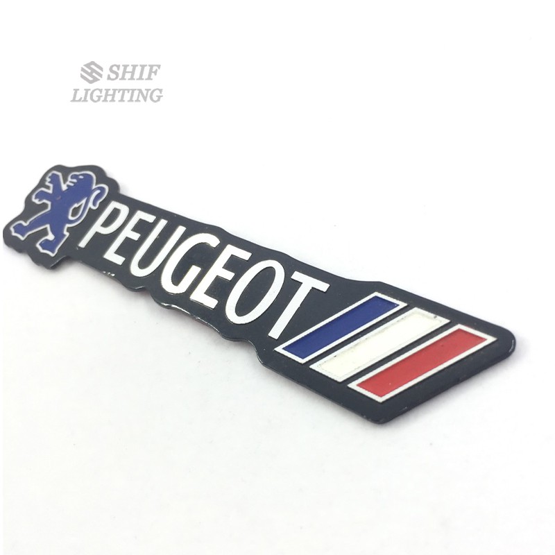 Đề can dán thùng xe hình logo PEUGEOT trang trí đẹp mắt chất lượng cao
