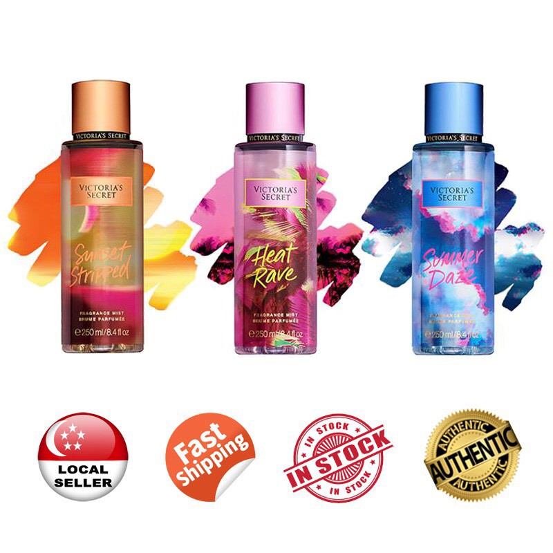 VICTORIA'S SECRET® Xịt Thơm Toàn Thân Body Mist  - Hot Summer Nights Fragrance Mists 250ML