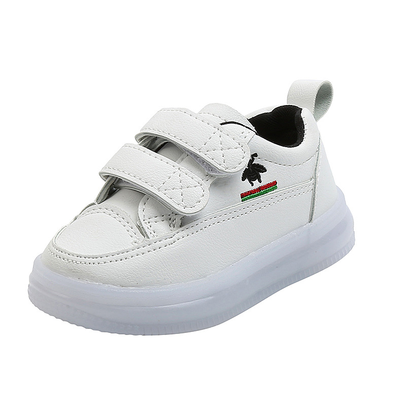 Giày thể thao đế mềm có đèn LED size 21-30 thời trang dành cho bé