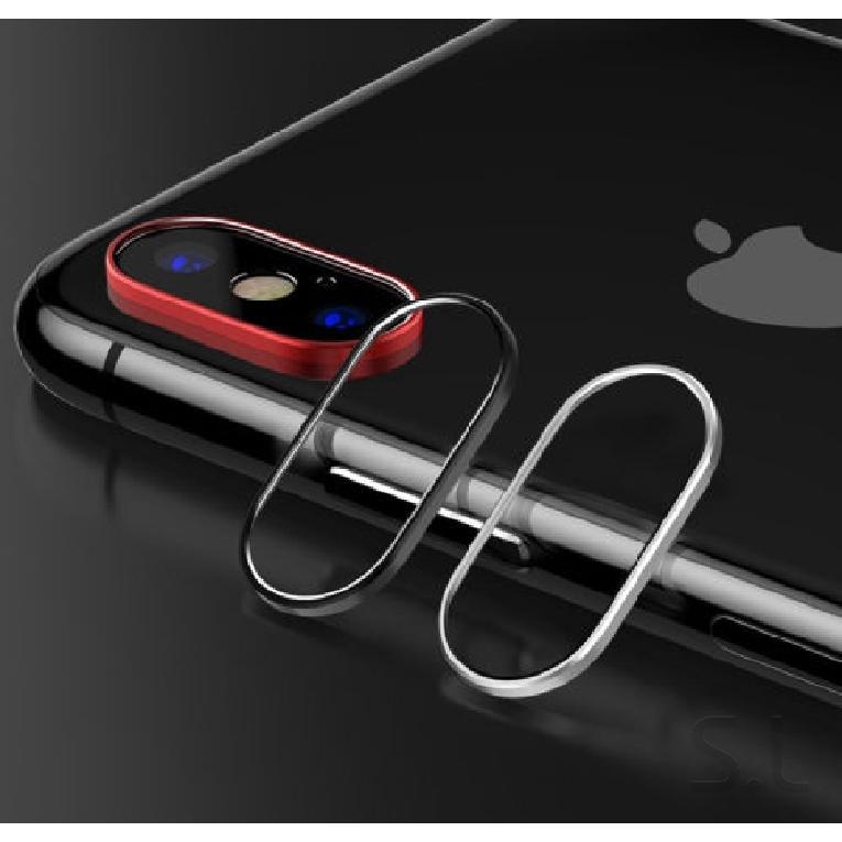 SL For iPhone X 7 8 Plus Rear Back Protector Camera Protective Lens Case Ring Cover
