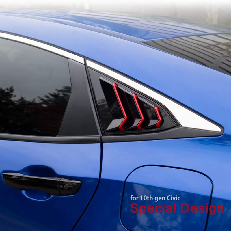 Ốp Viền Trang Trí Cửa Sổ Xe Hơi Cho Honda Civic 2016-2020