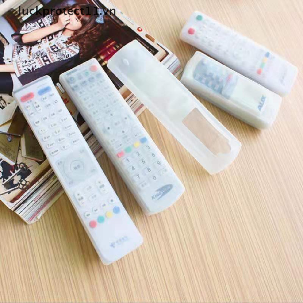 Vỏ bọc bảo vệ điều khiển TV từ xa khỏi bụi bẩn bằng silicon trong suốt 4 kiểu tùy chọn