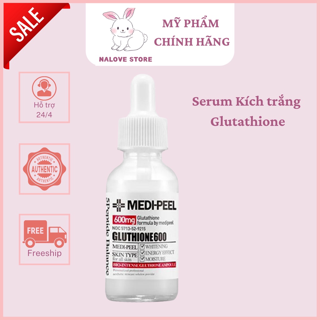 Dưỡng Trắng MEDIPEEL Glutathione 600