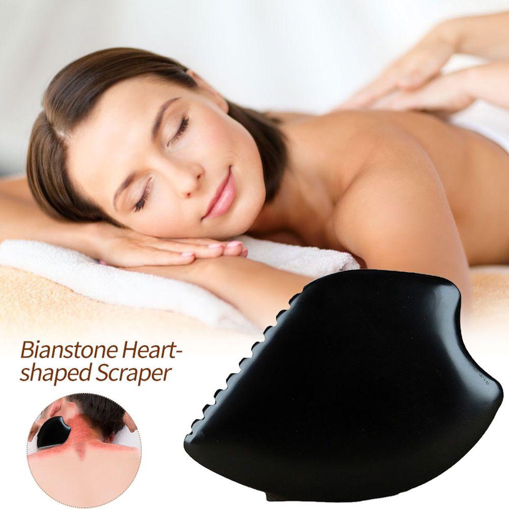 Dụng Cụ Mát Xa Gua Sha Giúp Làm Mờ Nếp Nhăn Ở Cổ Và Mặt