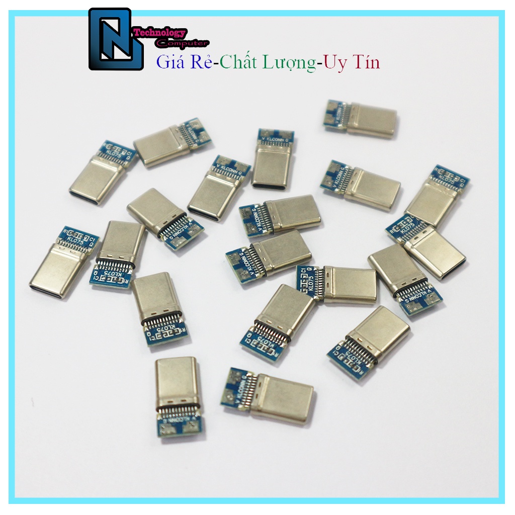 Đầu Type C 2 Bản Cực Chỉ Dùng Để Sạc Nhanh