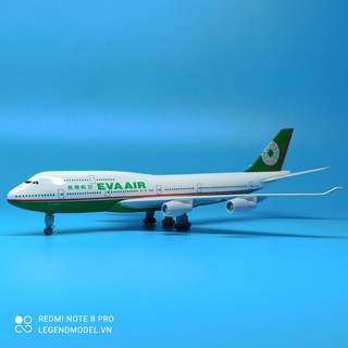 Mô hình máy bay Eva Airlines