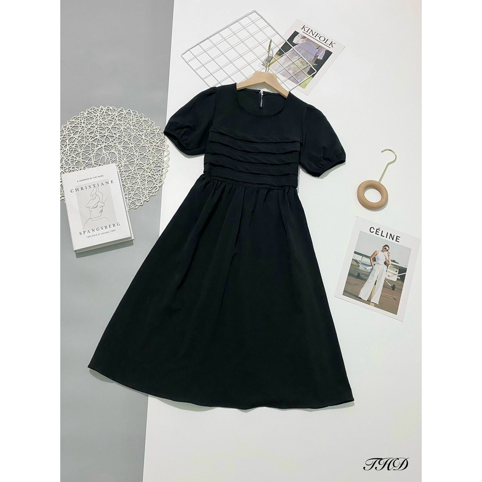 Váy Đầm Mùa Hè Thời Trang Thiết Kế Cao Cấp Chất Đủi Xốp Dày Dặn Mềm Mát 2 Lớp A007 Lin Store66