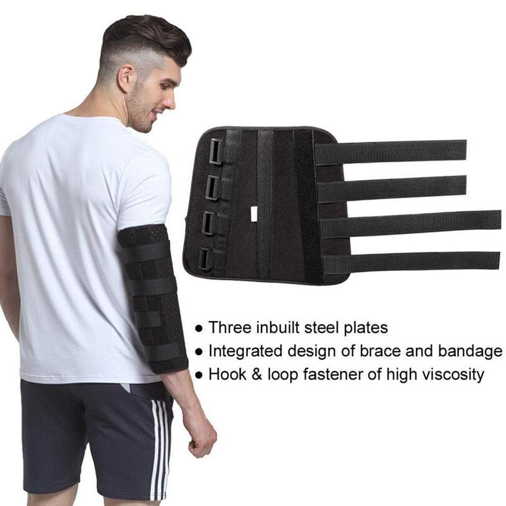 MAXG Đai Cố Định Khuỷu Tay / Vai Kèm 3 Tấm Thép Cố Định Có Thể Điều Chỉnh