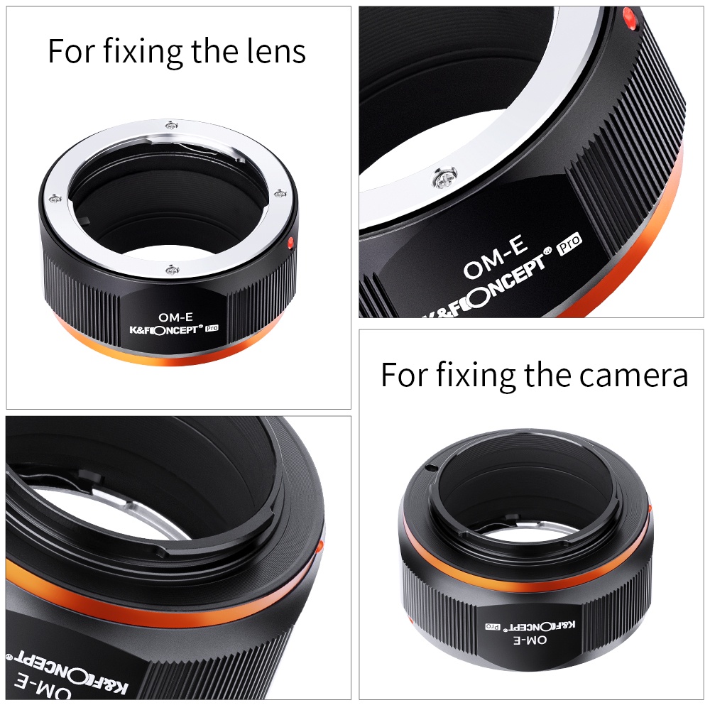 Ngàm Chuyển Đổi Ống Kính Olympus OM Sang Sony E NEX Camera A7S-7