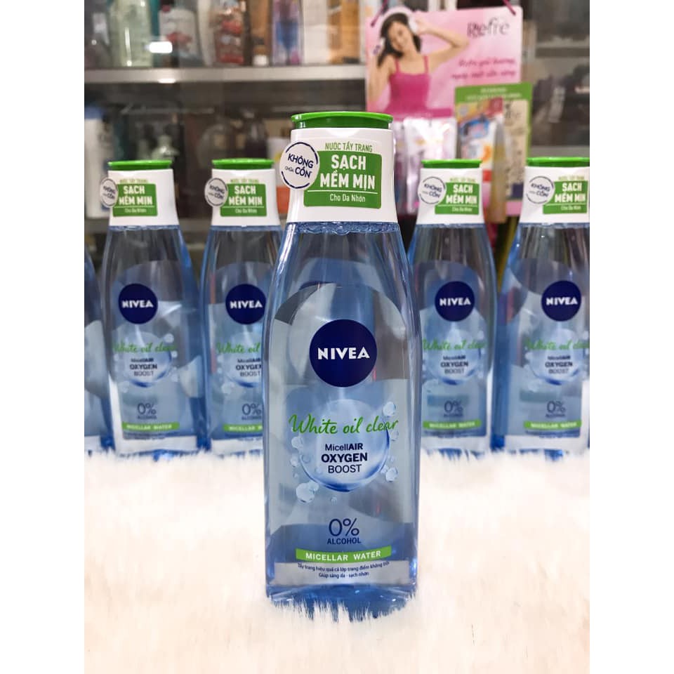 (200ML)NƯỚC TẨY TRANG NIVEA SÁNG DA SẠCH SÂU MỀM MỊN CHÍNH HÃNG CÔNG TY