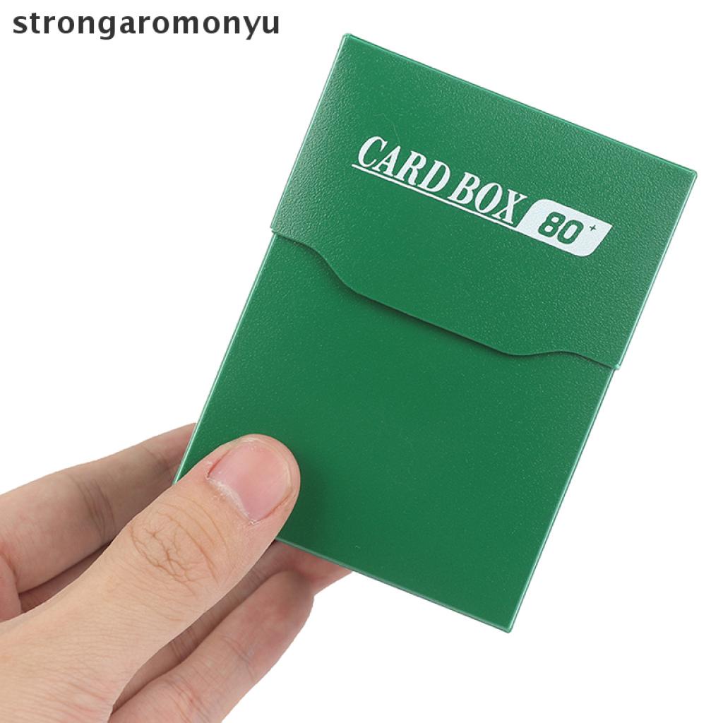 1 Hộp Đựng 80 Thẻ Bài Tcg Di Động Màu Sắc Cổ Điển