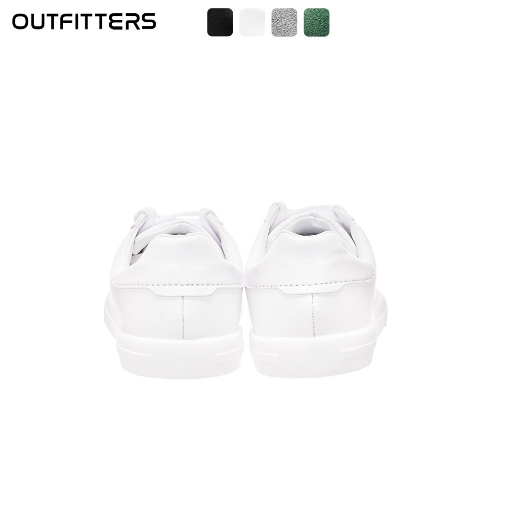 Giày Sneaker Nam Full Trắng Outfitters Phối Màu GSK01 Cổ Thấp Thể Thao Hàn Quốc Outfit Local Brand