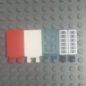 Đồ Chơi Chính Hãng Tile, Modified 2 x 3 with 2 Open O Clips