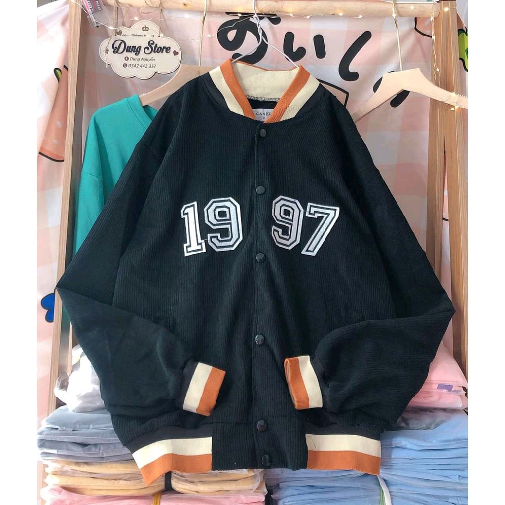 [Ảnh thật] Áo khoác Basic Nhung Gân form rộng cực đẹp CAMA Store N 1997 | BigBuy360 - bigbuy360.vn