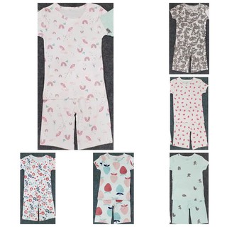 Bộ Carter's tay ngắn bé gái size 2T-8T