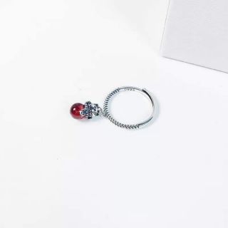 Nhẫn mèo thần tài bạc thái