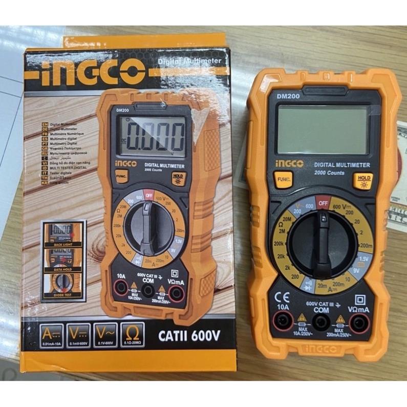 DM200 Đồng Hồ Đo Điện Vạn Năng INGCO