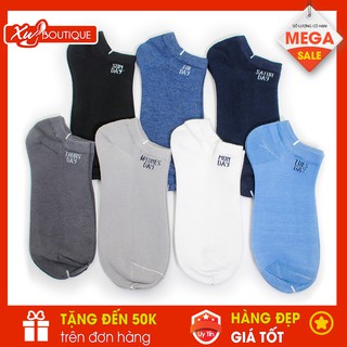 Tất , vớ nam 7 ngày cổ ngắn đi giầy lười