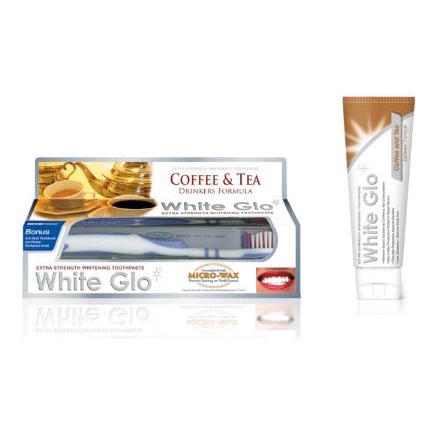 [Có Tem Nhãn] Kem Đánh Răng Dành Cho Người Uống Trà Và Cà Phê White Glo 150g Chính Hãng