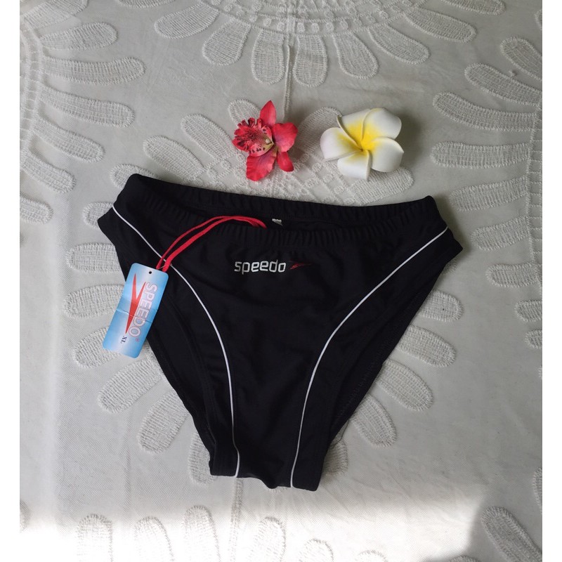 Quần Bơi Nam Tam Giác Xì-pít-đô Sọc Viền Trắng  Size M-2XL - Hàng Việt Nam -Lucky Girl shop