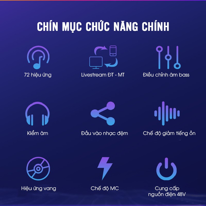 [Freeship 50k Toàn Quốc]Sound card thu âm /livestream/karaoke ICON Upod Pro