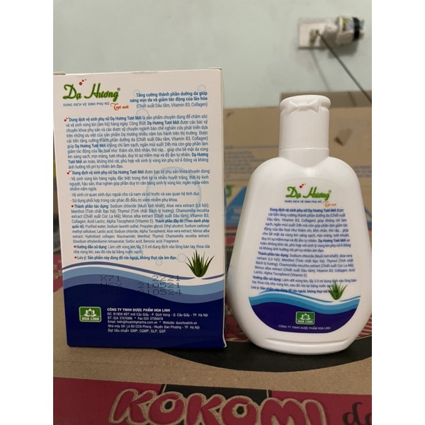 Dung Dịch Dạ Hương Có 3 Mầu Như Hình 100ml