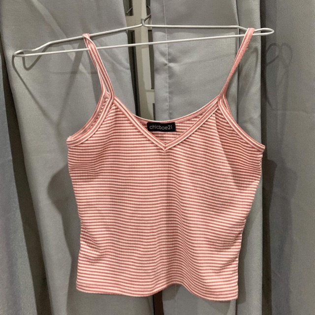 Áo hai dây croptop Chicbae21