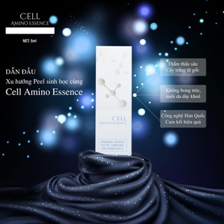 DẪN ĐẦU XU HƯỚNG PEEL DA SINH HỌC CÙNG CELL AMINO ESSENCE - CẤY TRẮNG TỪ GỐC - CÔNG NGHỆ HÀN QUỐC - CAM KẾT HIỆU QUẢ
