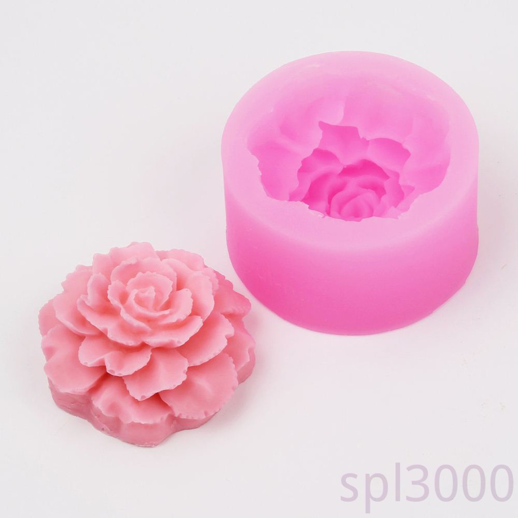 Khuôn Silicon Tạo Hình Hoa 3d Trang Trí Bánh