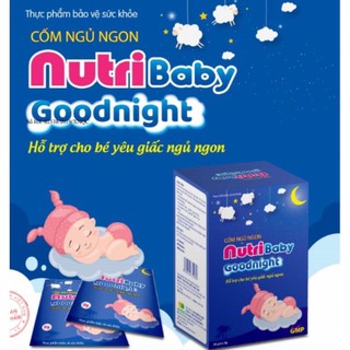 Nutribaby Goodnight- Cho Bé Yêu Giấc Ngủ Ngon, ngủ sâu giấc hơn