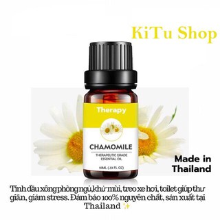 «10ml» 🎈 Tinh Dầu Nguyên Chất Hoa Cúc La Mã Thiên Nhiên ❃