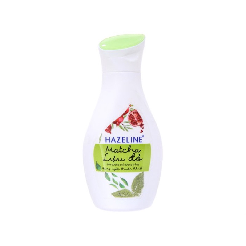 Sữa Dưỡng Thể Hazeline Matcha lựu đỏ chai 140ml