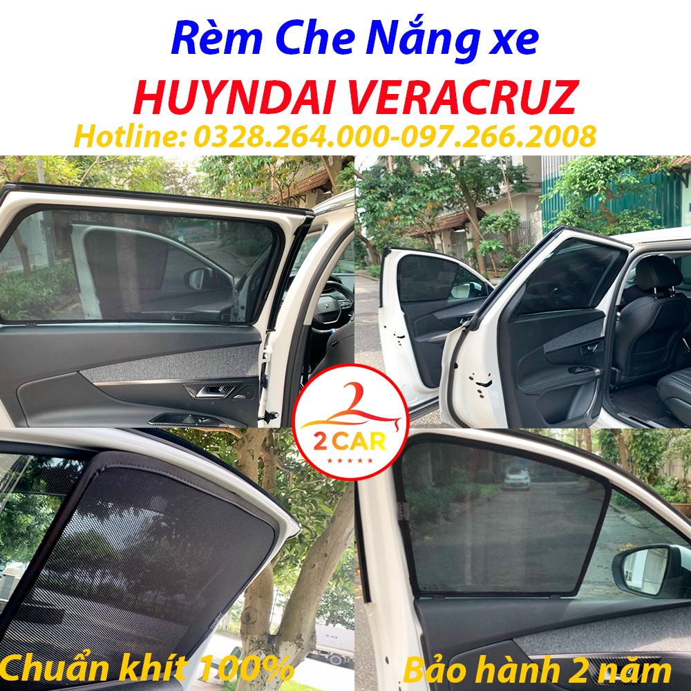 Rèm Che Nắng Xe Hyundai Veracruz, Rèm Chắn Nắng Xe Hyundai Veracruz Hàng Loại 1 MR.ÔTÔ - Bảo Hành 2 Năm