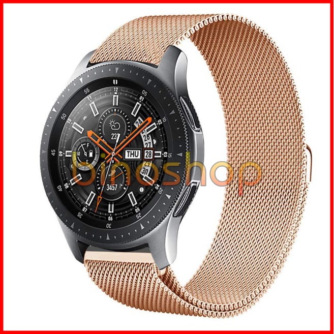 Dây đồng hồ Galaxy Watch 42mm/46mm - Nam Châm Thép Không Gỉ Milanese Loop