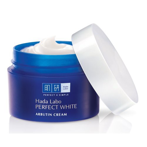 Kem Dưỡng Trắng Hada Labo Cho Mọi Loại Da Perfect White Arbutin Cream 50g