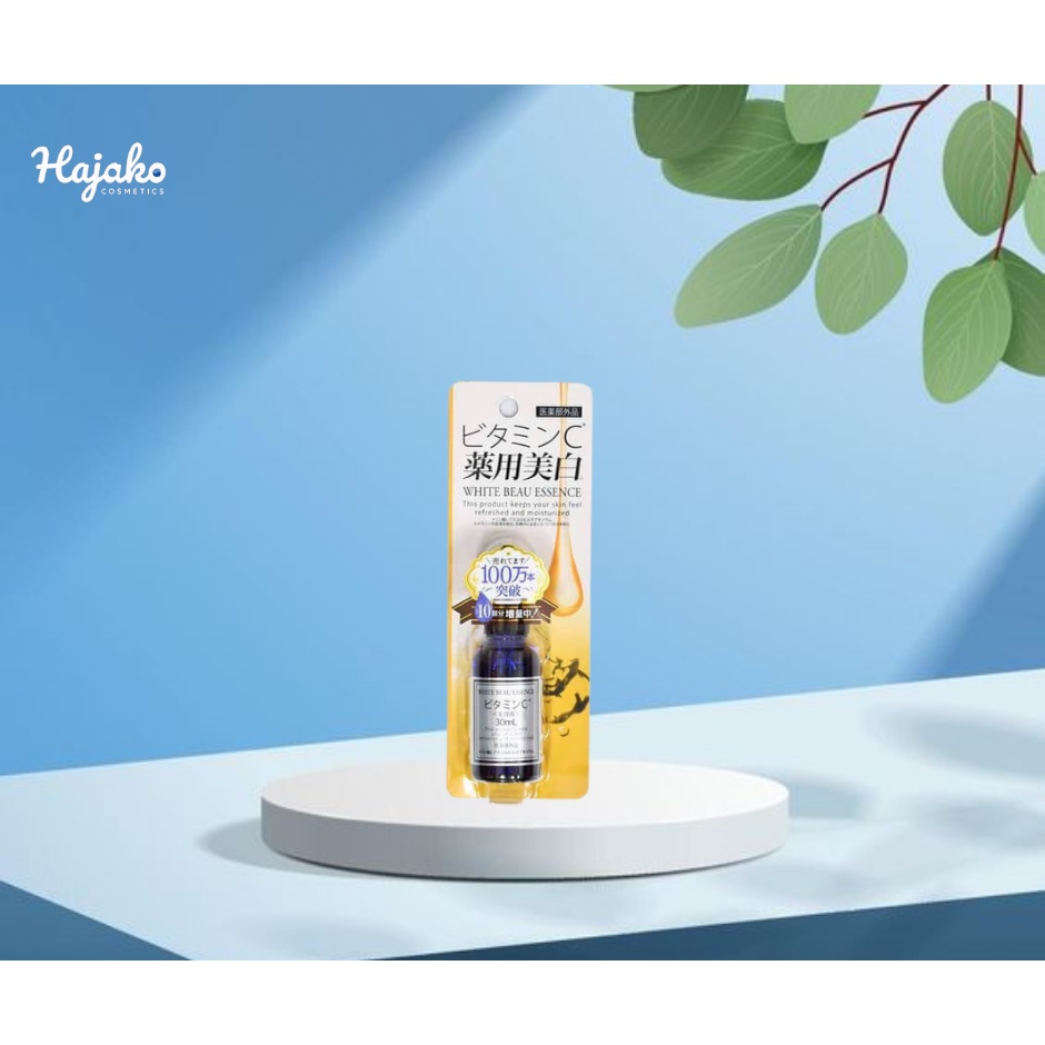 Tinh Chất Dưỡng Da Căng Bóng Nhau Thai Nhật Bản Serum Pure Beau Essence Placenta 25mL HAJAKO