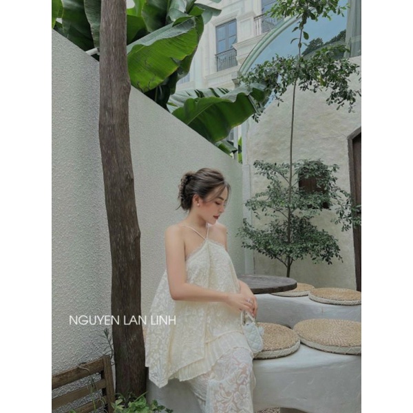 Set ren nude yếm lphoois dập li