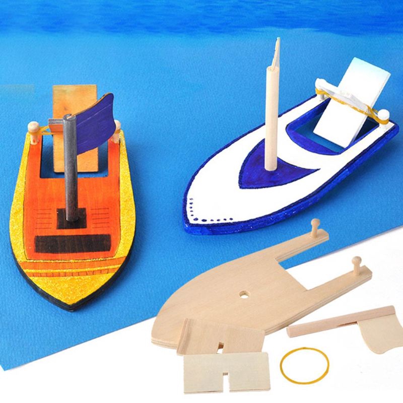 Mô hình thuyền buồm tự lắp ráp dành cho các bé