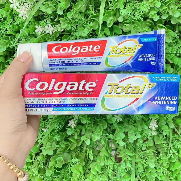 Kem Đánh Răng Colgate Total SF Advanced Whitening Của Mỹ 181G