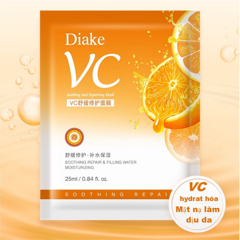 Mặt Nạ Dưỡng Ẩm Làm Sáng Da Thành Phần Lô Hội/Vitamin C Mã SC3027