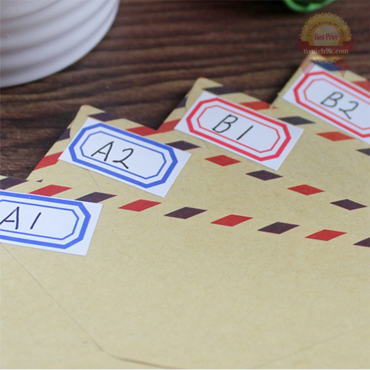 Decal tem size Bộ 64 Thẻ dán đánh dấu Nhãn giá tiền ghi chú