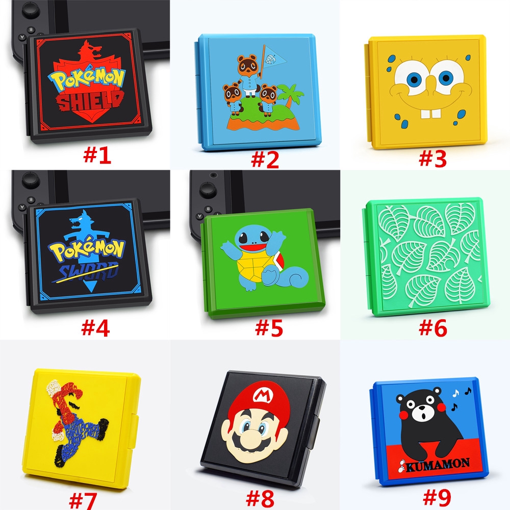 Hộp Đựng Thẻ Nhớ Game Nintendo Switch /Switch Lite SD CD Card Case