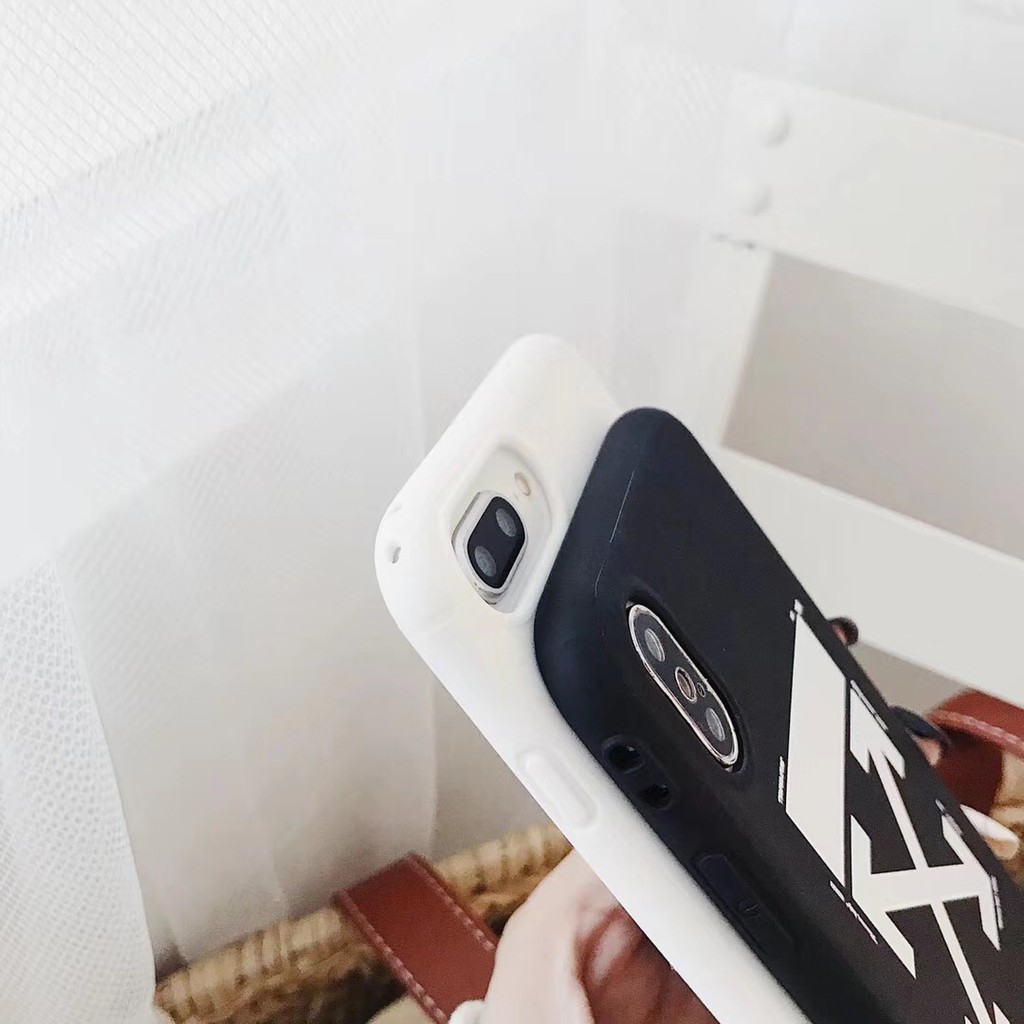 Ốp lưng nhựa dẻo TPU phong cách đường phố Off White cho IPhone 6s 7  8+ Xs Xr Xsmax 11 11promax SE22020 12 12promax Ốp iphone | BigBuy360 - bigbuy360.vn