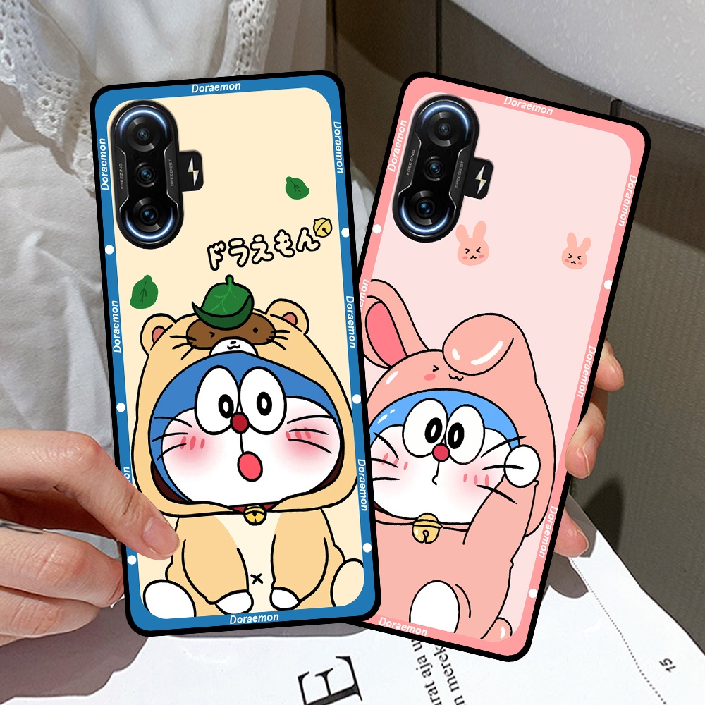 Ốp Xiaomi K40 Gaming / K40 / K40 Pro / K40 Pro Plus / K40 Pro+ in hình cặp đôi doremon, hổ, khủng long dễ thương