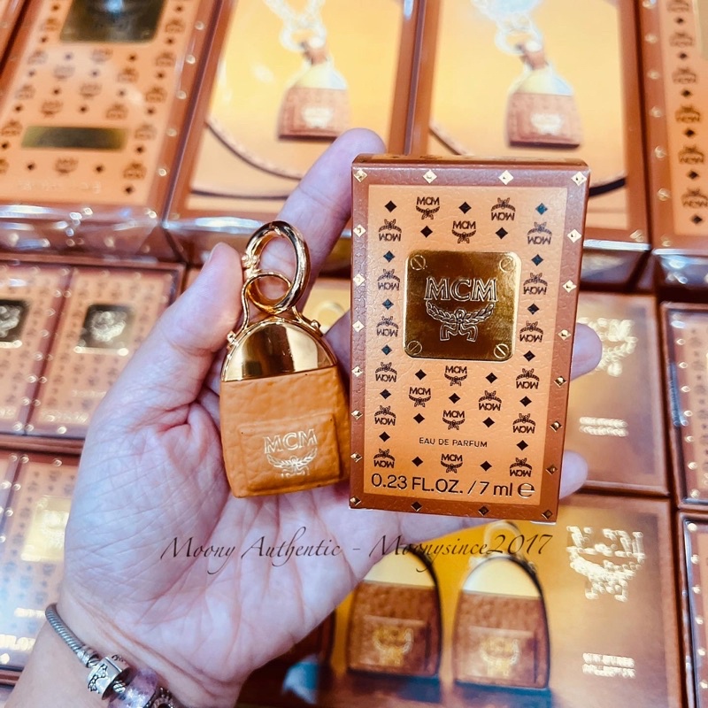 Nước hoa MCM mini 7ml mix dây da hãng và mini 7ml thường có bill duty free