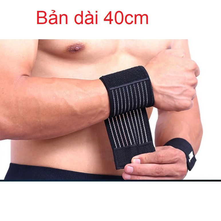 [Loại 1] Đôi Băng Quấn Cổ Tay, Đai Bảo Vệ Cổ Tay Tập GYM chính hãng Aolikes (2 chiếc)