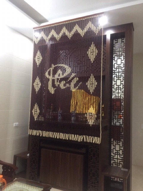 Rèm hạt gỗ 350/1 m vuông