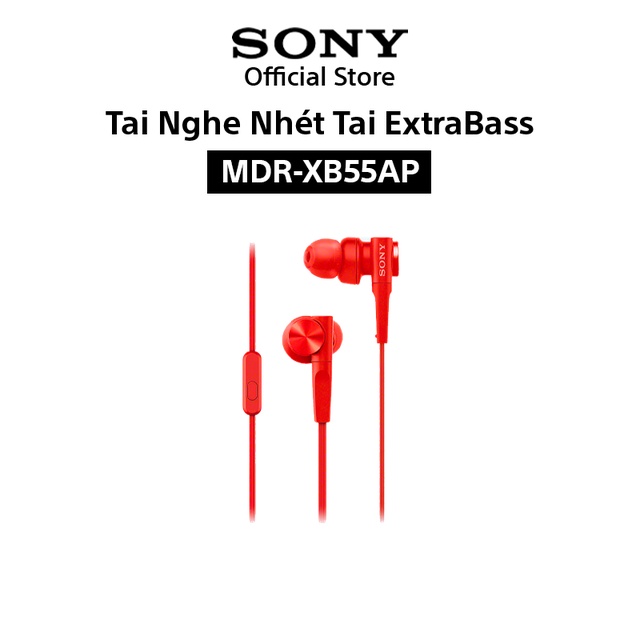 ✱❂Tai nghe Sony In-ear EXTRA BAS MDR-XB55AP - Hàng Chính Hãng