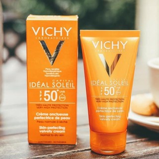 Kem chống nắng Vichy SPF 50 Ideal Soleil Emulsion Anti-Brillance mã MP47
